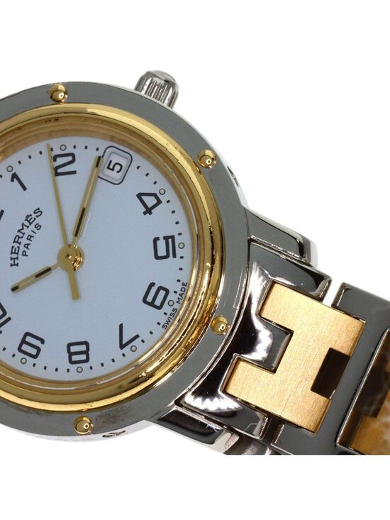 Hermes Clipper Watch SS main image 6